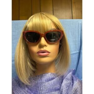 Bebe Women’s Cat-Eye Sunglasses – Red – 100% UV Protection (NWT)